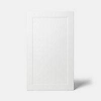 Porte pour colonne électroménager GoodHome Artemisia Blanc l. 59.7 cm x H. 100.1 cm