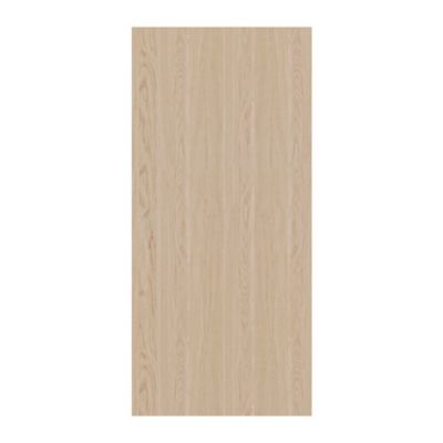 Porte pour colonne électroménager GoodHome Chia effet chêne clair H. 146,7 x l. 59,7 cm x Ép. 18 mm