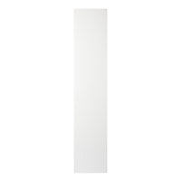 Porte pour colonne électroménager GoodHome Garcinia blanc brillant l. 29.7 cm x H. 146.7 cm
