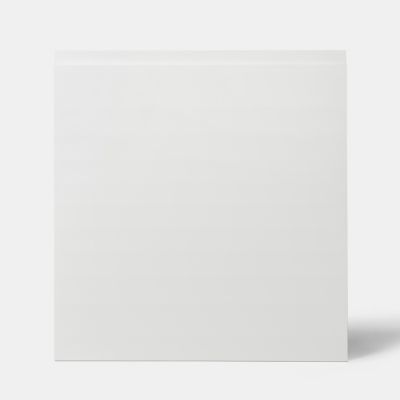 Porte pour colonne électroménager GoodHome Garcinia blanc brillant l. 59.7 cm x H. 63.3 cm