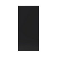Porte pour colonne électroménager GoodHome Pasilla Noir l. 59.7 cm x H. 128.7 cm