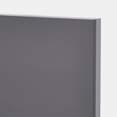 Porte pour colonne électroménager GoodHome Stevia Anthracite l. 59.7 cm x H. 54.3 cm