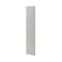 Porte pour colonne électroménager GoodHome Stevia gris mat l. 29,7 x H. 146,7 cm