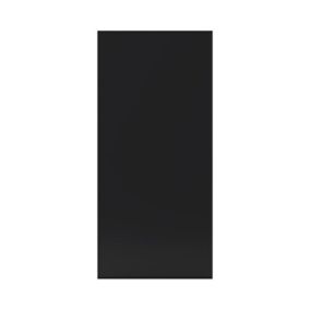 Porte pour colonne électroménager GoodHome Pasilla Noir l. 59.7 cm x H. 128.7 cm
