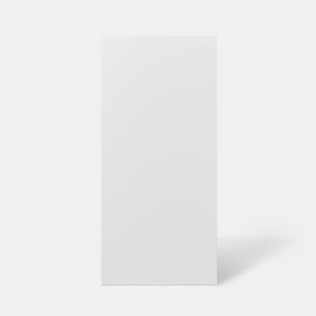 Porte pour colonne électroménager GoodHome Stevia Blanc l. 59.7 cm x H. 128.7 cm