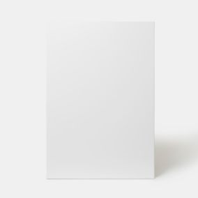 Porte pour colonne électroménager GoodHome Stevia Blanc l. 59.7 cm x H. 86.7 cm