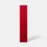 Porte pour colonne électroménager GoodHome Stevia Rouge l. 29.7 cm x H. 146.7 cm