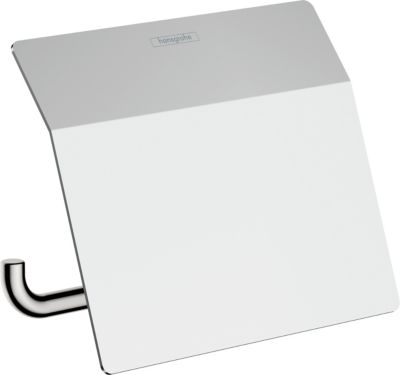 Porte rouleau papier toilette mural chromé Addstoris Hansgrohe
