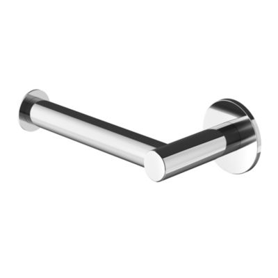 Porte-rouleau papier toilette mural en acier inoxydable chromé Cavally GoodHome
