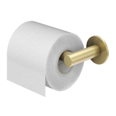 Porte-Papier Toilette Mural avec Etagère de Rangement en 304 Acier