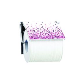 Porte rouleau papier wc Mural BREST Rose MSV