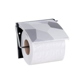 Porte rouleau papier wc ORIGAMI Gris MSV