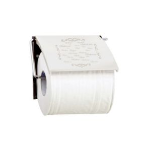 Porte rouleau papier wc PARIS Crème MSV