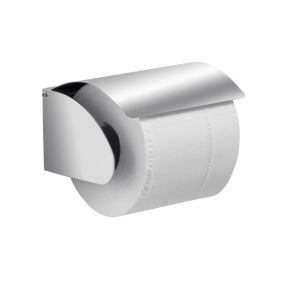 Porte-Rouleaux De Papier Toilette Mural En Acier Chromé Brossé Loto De Kiamami Valentina