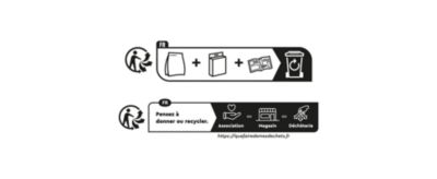 Porte-rouleaux papier toilette Alessano à poser plastique et acier chromé GoodHome