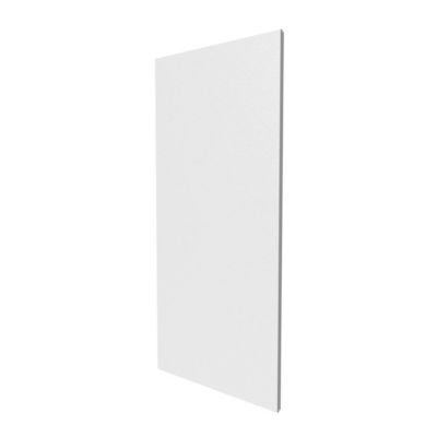 Porte Saillie pour bac d'encastrement BTT5 - 2x13 modules ATOLE - Blanc - H. hors-tout 1170 mm