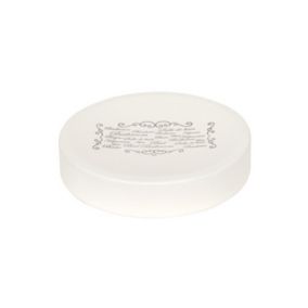 Porte Savon Acier CHARME Creme MSV