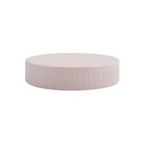 Porte Savon Acier HABANA Rose Pastel MSV