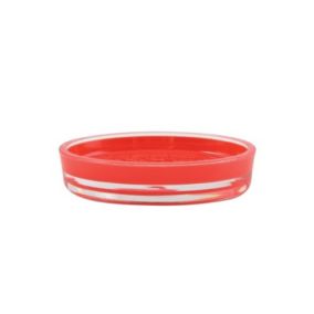 Porte Savon Acrylique TAHITI Rouge MSV