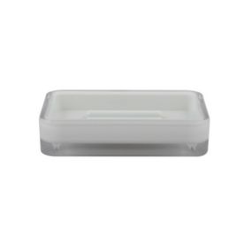 Porte Savon ANZIO en Plastique Blanc MSV