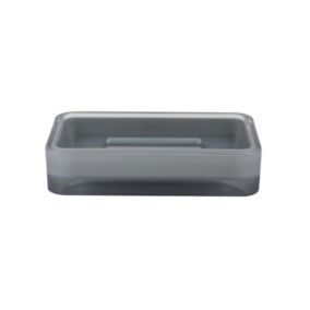 Porte Savon ANZIO en Plastique Gris MSV