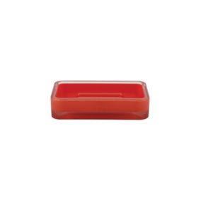 Porte Savon ANZIO en Plastique Rouge MSV