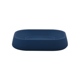 Porte Savon ASTI Soft touch Bleu Foncé MSV