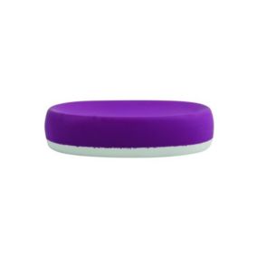 Porte Savon céramique CAGLIARI Violet MSV