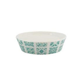 Porte Savon Céramique SINTRA Bleu Turquoise MSV