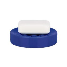 Porte savon Céramique TUBE Bleu Marine Spirella