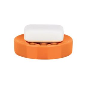 Porte savon Céramique TUBE Orange Spirella