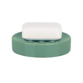 Porte savon Céramique TUBE Vert Mousse Spirella