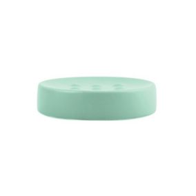 Porte savon Céramique TUBEMATT Vert glacé mat Spirella