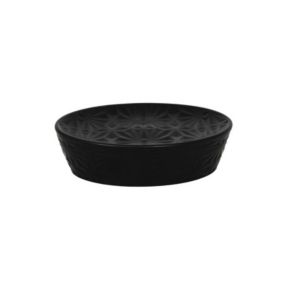 Porte savon céramique VENISE Noir MSV