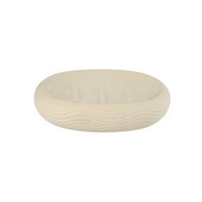 Porte Savon Céramique WAVE Beige MSV