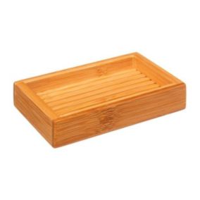 Porte savon en bambou (12.3x2.5 cm - Naturel)