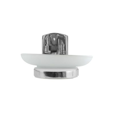Porte savon à  fixer Verre  Chromé TAKU Transparent Spirella