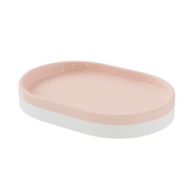 Porte savon Koros blanc et nude GoodHome