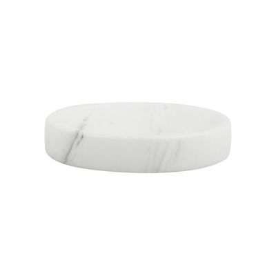 Porte-savon En Marbre Beige Kinaree - Décoration Salle De Bain, Dimensions 16.5x12x4 Cm, Neuf