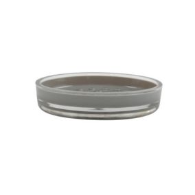 Porte Savon Plastique TAHITI Gris MSV