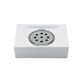 Porte savon Porcelaine QUADRO Blanc Spirella