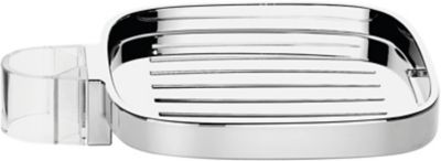 Porte savon pour barre de douche rectangulaire chromé Hansgrohe Casetta