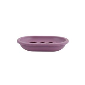 Porte Savon PP Violet MSV 13x9,5x3cm