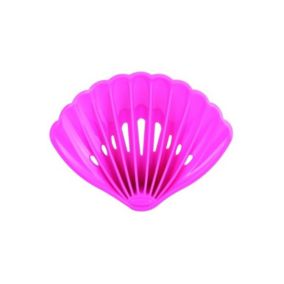 Porte Savon PVC COQUILLAGE Rose MSV