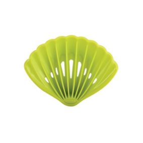 Porte Savon PVC COQUILLAGE Vert MSV