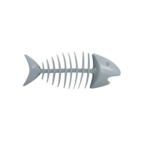 Porte Savon PVC POISSONS Gris MSV