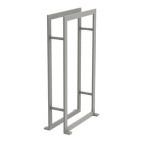 Porte serviette 2B gris LOFT GAME