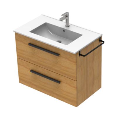 2 Porte-Serviettes Adhésifs Blancs 24,5cm | Support Sans Perçage Pour Cuisine/Salle De Bain | Fixation Solide Sur Carrelage/Verre