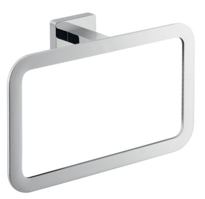 Porte-Serviette En Anneau En Métal Chromé - Atene