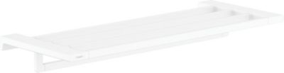 Porte serviettes 4 barres 65 cm blanc mat Addstoris Hansgrohe